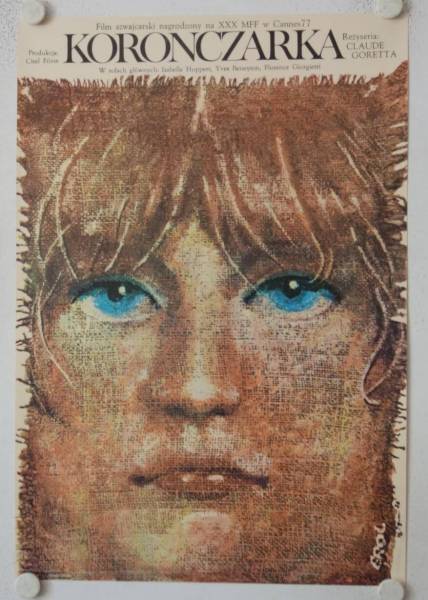 The Lacemaker original release polish movie poster